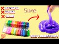 ★How to make clay slime using 2 ingredients (❌ glue ❌ activator ❌borex)