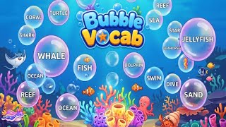 Bubble Vocab -Word Puzzle Ball (by Astrasen Global) IOS Gameplay Video (HD)