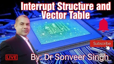 #Lecture-39 #Microprocessor & Peripheral Devices #Interrupt Structure #Interrupt Driven #Triggering