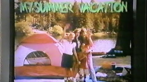 Apple Macintosh Computer "My Summer Vacation" Commercial from 1994