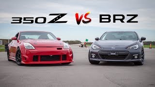 Nissan 350Z VS Subaru BRZ - Which is the BETTER Choice?