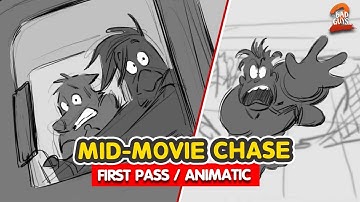 The Bad Guys 2 | Mid-Movie Chase (First Pass / Animatic)