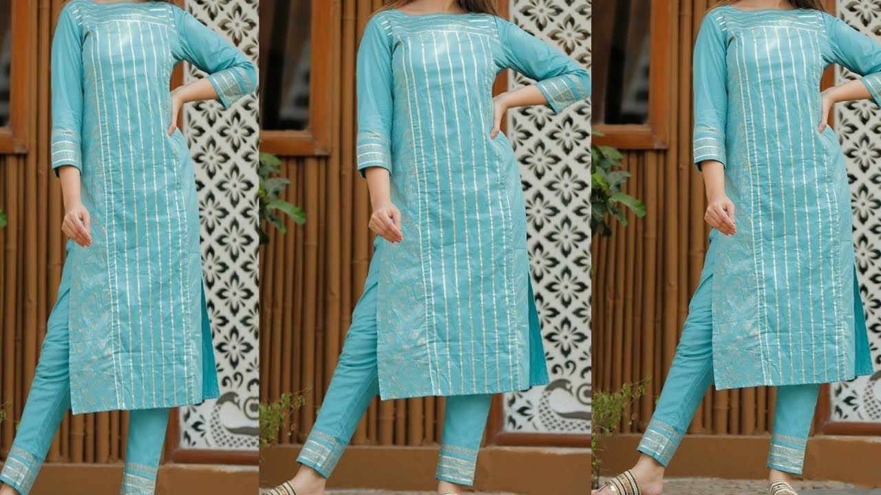 broad neck kurti