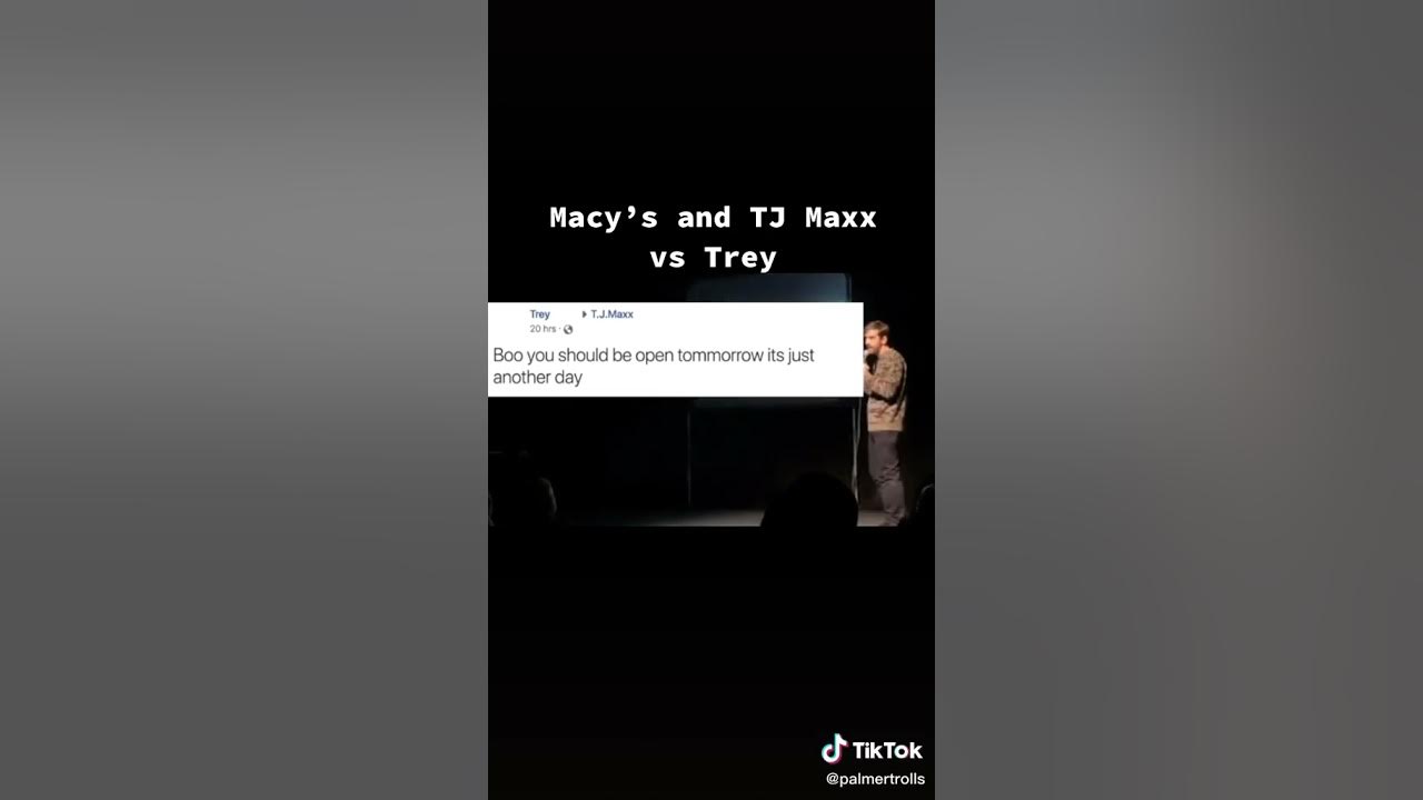 Macy’s and T.J. Maxx vs. Trey YouTube