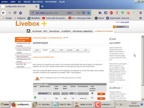 Abrir Puertos Emule Router Jazztel Livebox Fibra - Chali 33