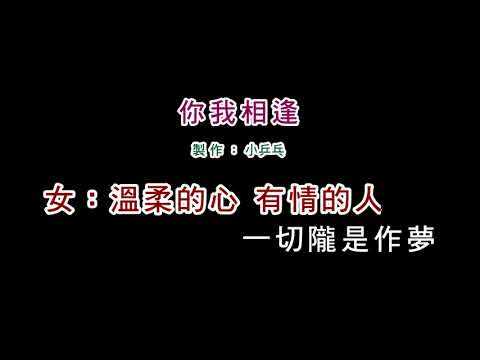 (演唱版)江蕙+施文彬-你我相逢(DIY卡拉OK字幕)