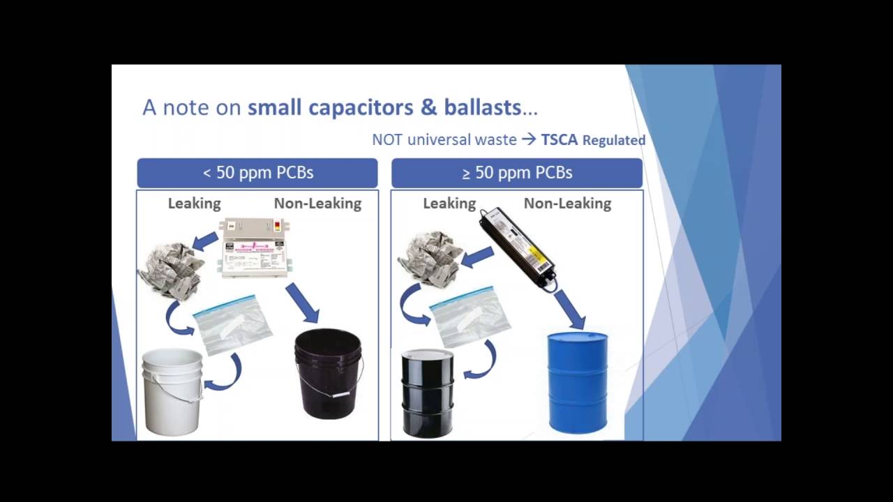 Creating & Implementing an Updated Universal Waste Management Program