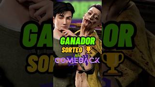YA TENEMOS GANADOR DEL SORTEO DEL CHAPTER ALL-KILL COMEBACK DE DEAD BY DAYLIGHT #shorts