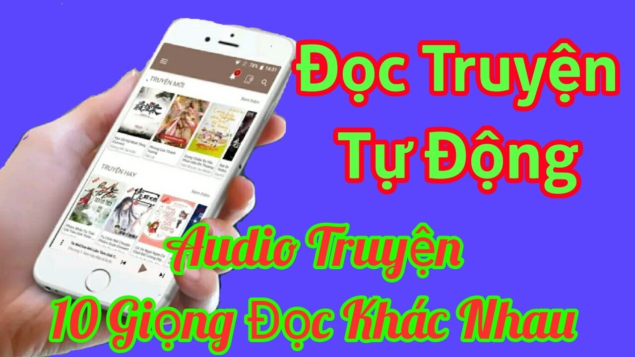 Chia sẻ ứng dụng đọc truyện tự động nhiều thể loại hay - YouTube