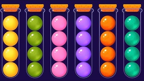 Color Ball game level 2845- 2870 | Ball Sort puzzle