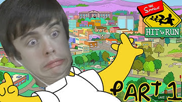 Simpsons: HIT AND RUN PART 1 - CAR CRASHES
