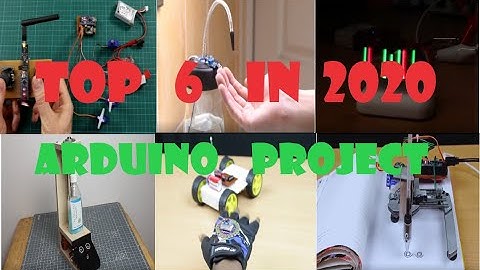 Top 6 Applications Of  Arduino  六個最好應用ARDUINO專題