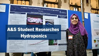 A&S Student Researches Hydroponics