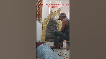 ✅ Lắp đặt cầu thang nhôm đúc tại Bình Dương