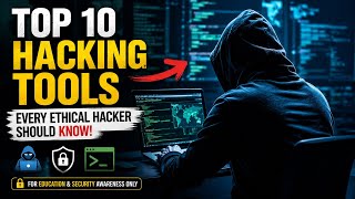 💻 10 Powerful Hacking Tools Every Cybersecurity Beginner Should Learn #EthicalHacking #HackingTools