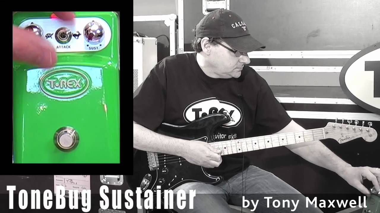 T-Rex ToneBug Sustainer.mov - YouTube