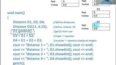 OOP Lecture-12(Part-1) Overloading Binary Operator By {CRD}