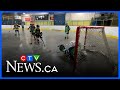 First dedicated ball hockey rink underway