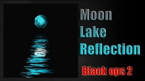 Black Ops 2: Moon Lake Emblem Tutorial