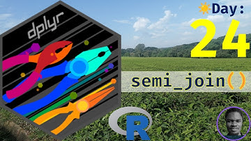 R Programming Basics to Advanced: Day 24: dplyr::semi_join()