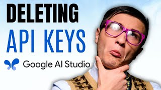 How to DELETE Your Google AI Studio API Keys in SECONDS!