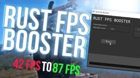 Rust - How To Boost FPS for Low-End PC’s & Laptops | FPS BOOST RUST 2022 | WORK