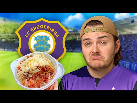 3RD DIVISION DESTROYS 1st Bundesliga stadium food !! Testing stadium food at Erzgebirge Aue