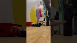 Deadbug Hands Against Wall
