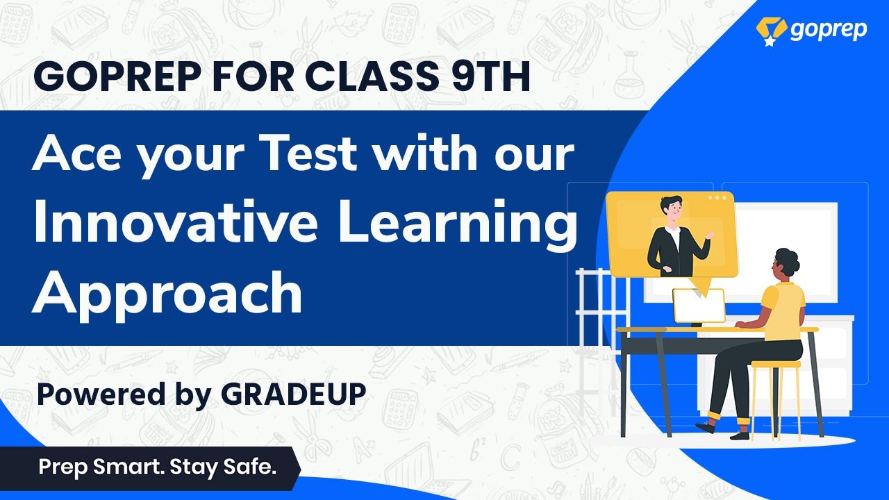 Goprep: Live Online Coaching for Class 9th | All the Academic Subjects of Class 9th Students