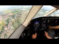 CL30 Blue Jet - EPWA (Warsaw) VOR RWY 29 Approach - Idle Power