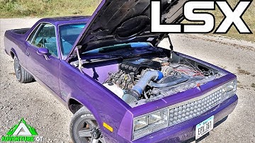 G body, El Camino LS swap full build walk around