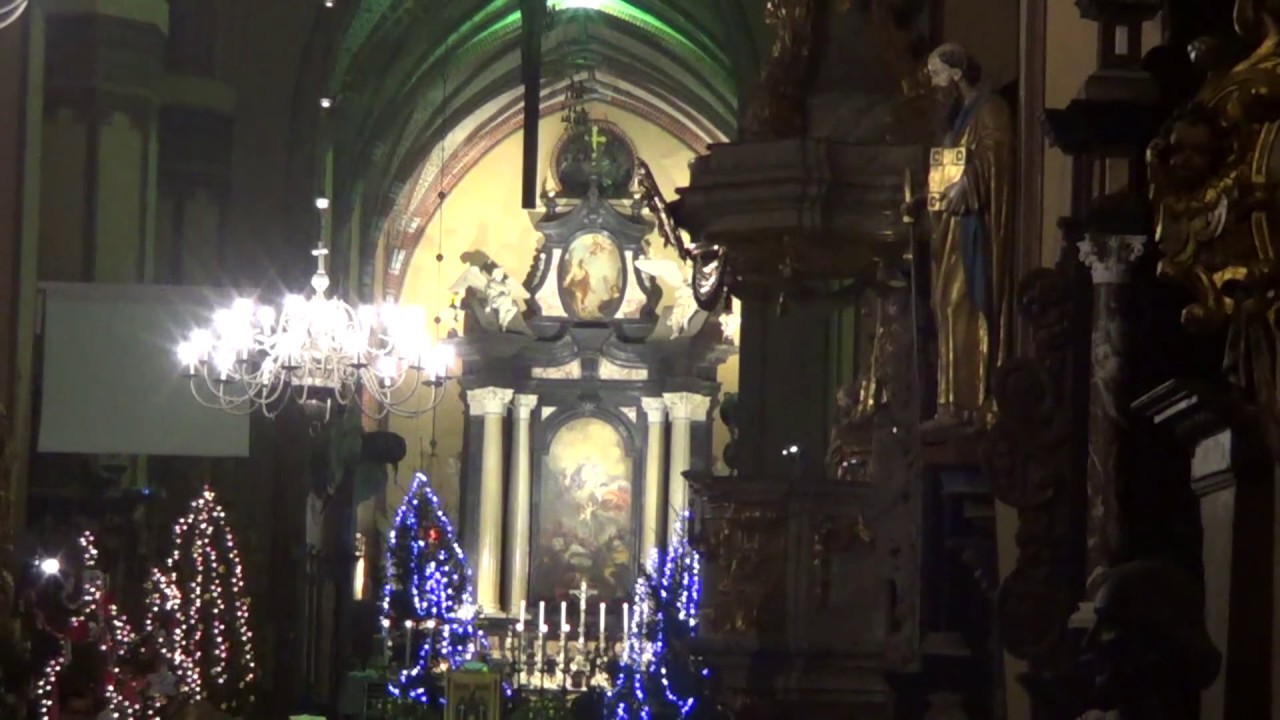 Frombork - pasterka 2016, zakończenie. Bóg się rodzi z improwizacją