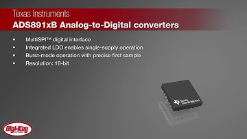 Texas Instruments ADS891xB Analog-to-Digital Converters | Digi-Key Daily