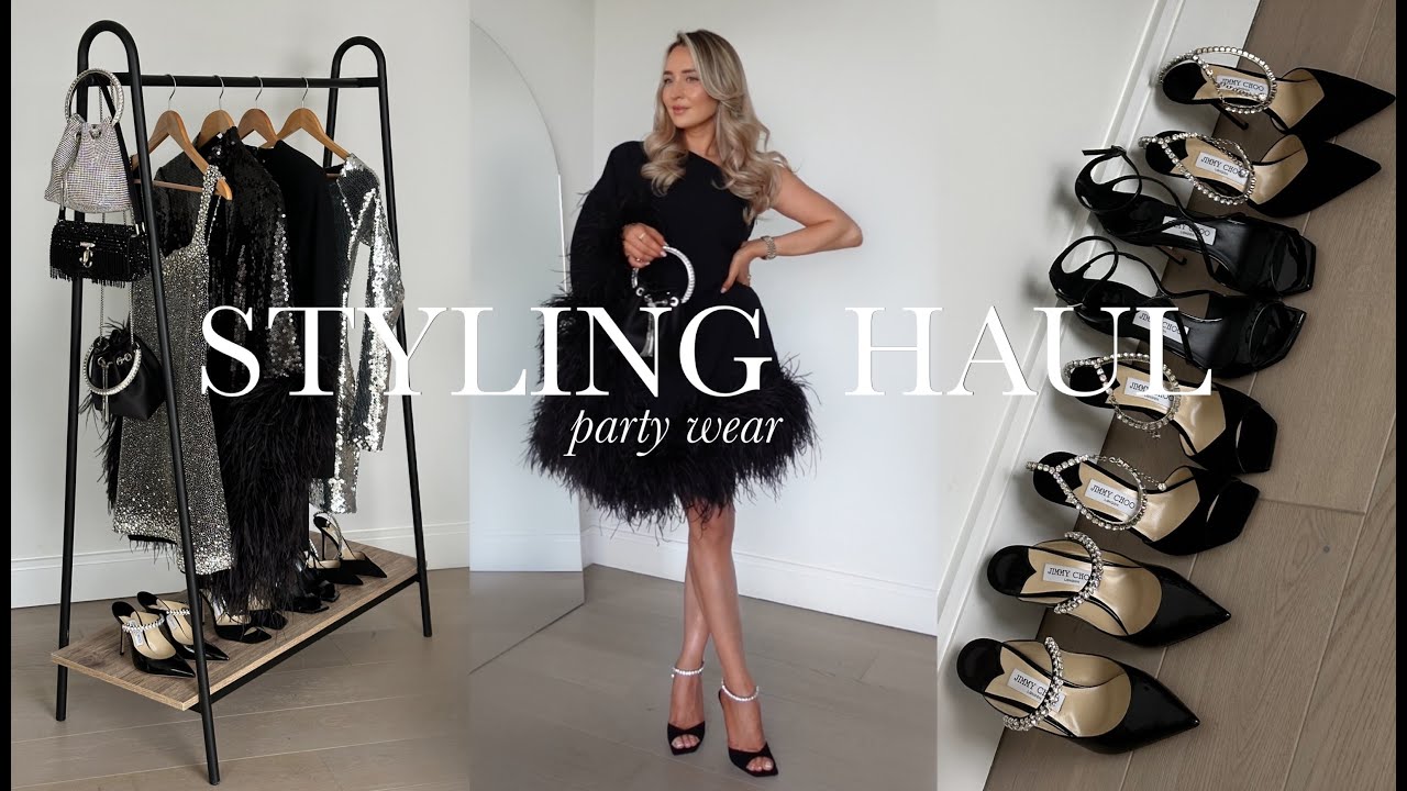 CHRISTMAS PARTY & EVENING OUTFIT IDEAS! | Freya Killin