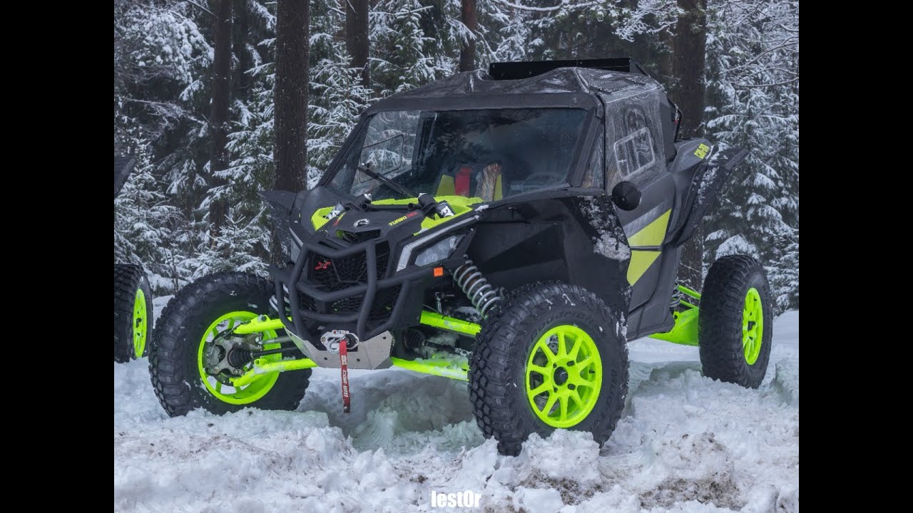 Тюнинг BRP Maverick X3 сборка на раме от Snagracing.