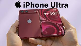 iPhone Ultra Foldable LEAK 2026! Apple First Fold Revealed – 7.8” Display, $1999 Price &amp; Changes!
