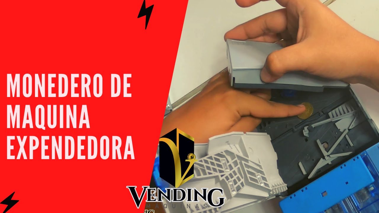 Como FUNCIONA un monedero de Maquina EXPENDEDORA 👑 | Detecta MONEDAS FALSAS?