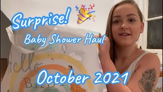 Huge Baby Shower Haul! October 2021