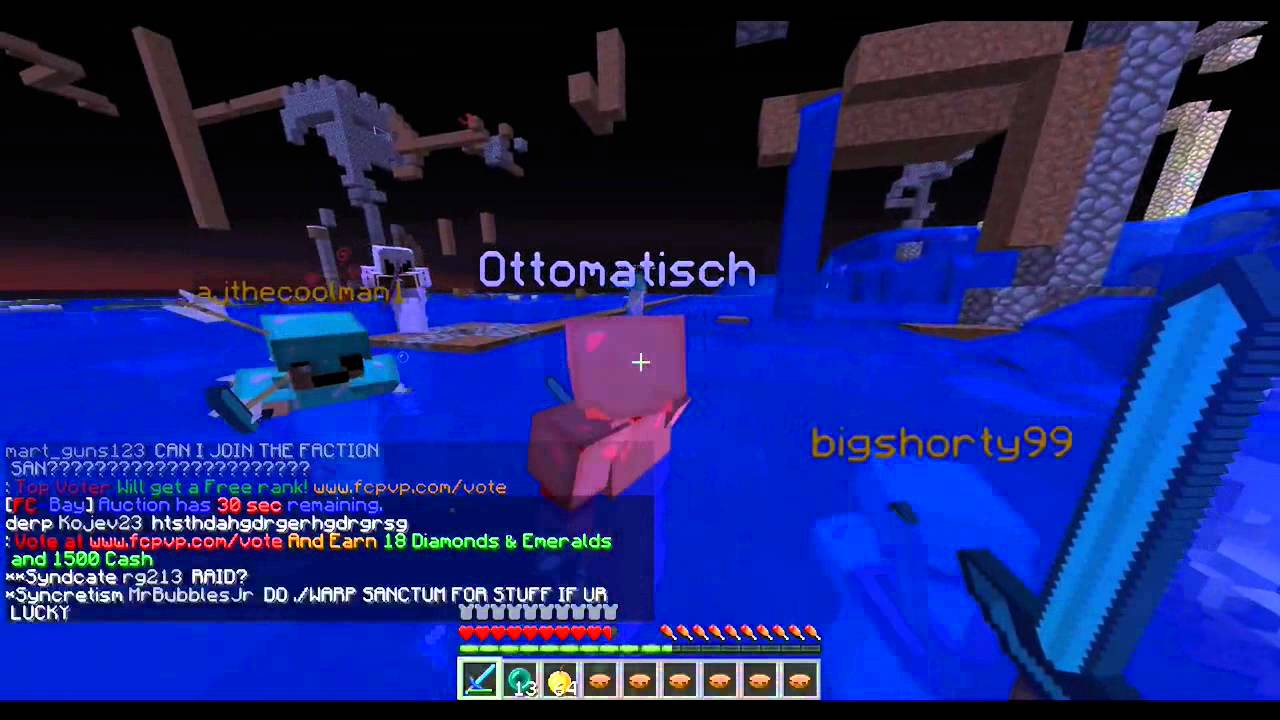 Minecraft: Hackers on Framepvp (READ DESC)