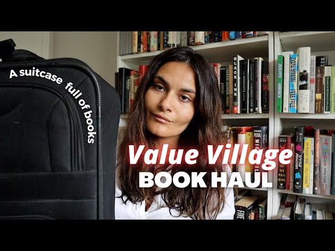 Suitcase Full of Books (Value Village Book Haul📚)