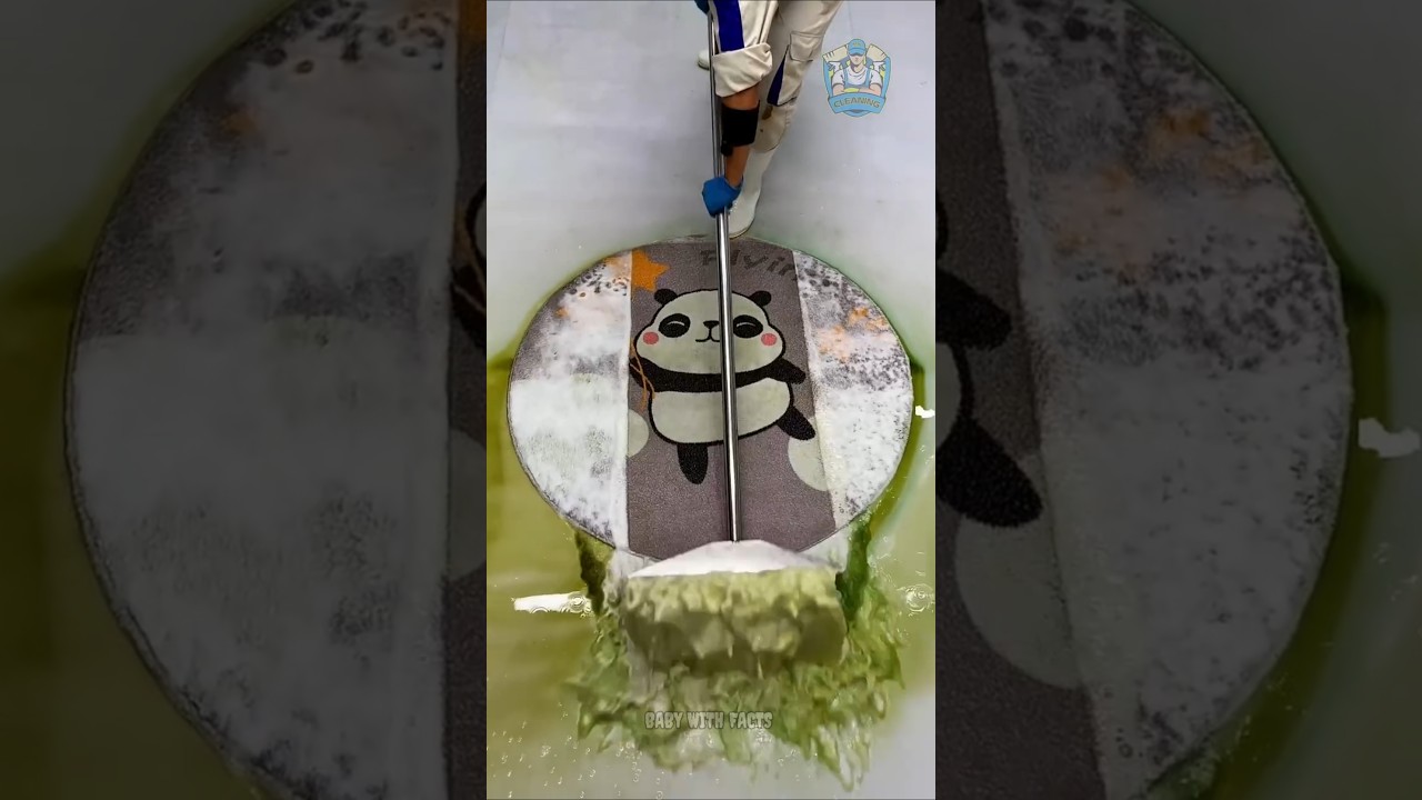 Lavaron la alfombra vieja y la dejaron como nueva. 🧽✨ 