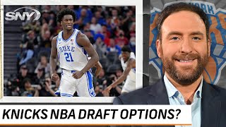 NBA Insider Ian Begley reveals the final options for the Knicks in the 2022 NBA Draft | SNY