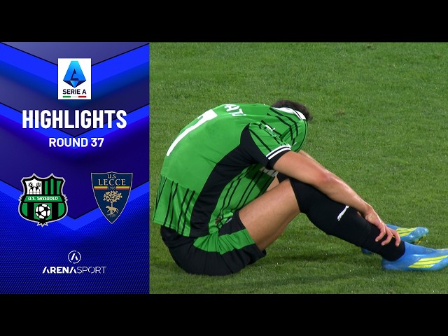 Sassuolo - Lecce 2:3 | SERIE A (37. kolo) | 17. maj 2026.
