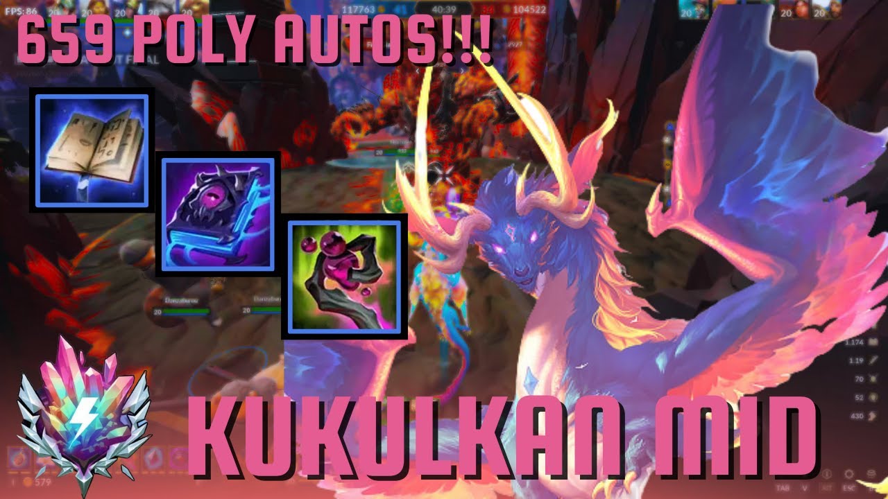 FULL MANA BUILD TO CARRY THE GAME - Kukulkan Mid Smite 2 Gameplay
