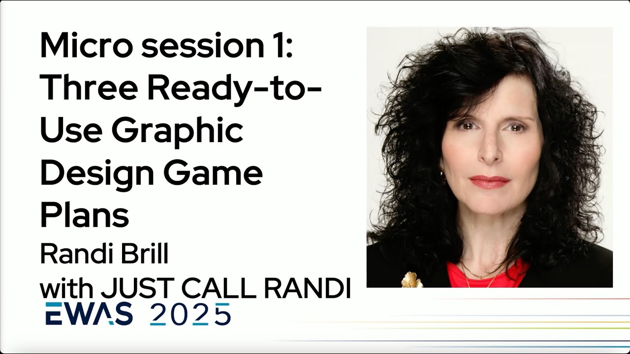 Randi Brill: Three Ready-to-Use Graphic Design Game Plans