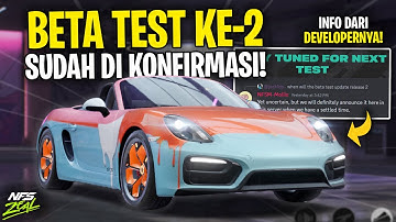 NFS Mobile Global BETA 2 AKAN RILIS ! INFORMASI OFFICIAL - Need for Speed Mobile Indonesia