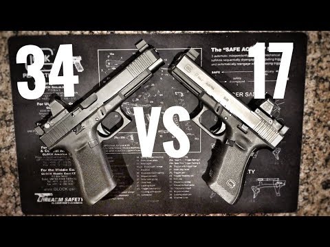 Glock 34 vs 17 - Which is right for you?  For home defense or competition