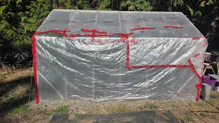 GREENHOUSE CANNABIS GROW UPDATE IN BEAUTIFUL BRITISH COLUMBIA CANADA 