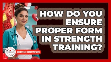 How Do You Ensure Proper Form In Strength Training? - Cholesterol Support Network
