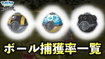 ポケモン 全23種類 モンスターボール一覧 性能 内装 Mp3
